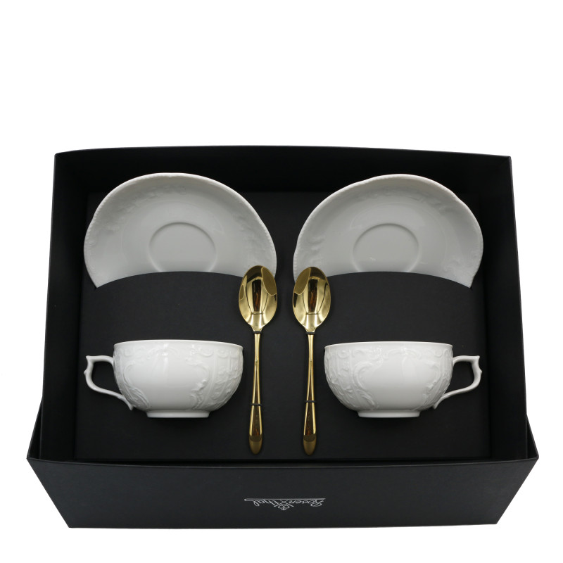 Zestaw herbaciany Sanssouci White