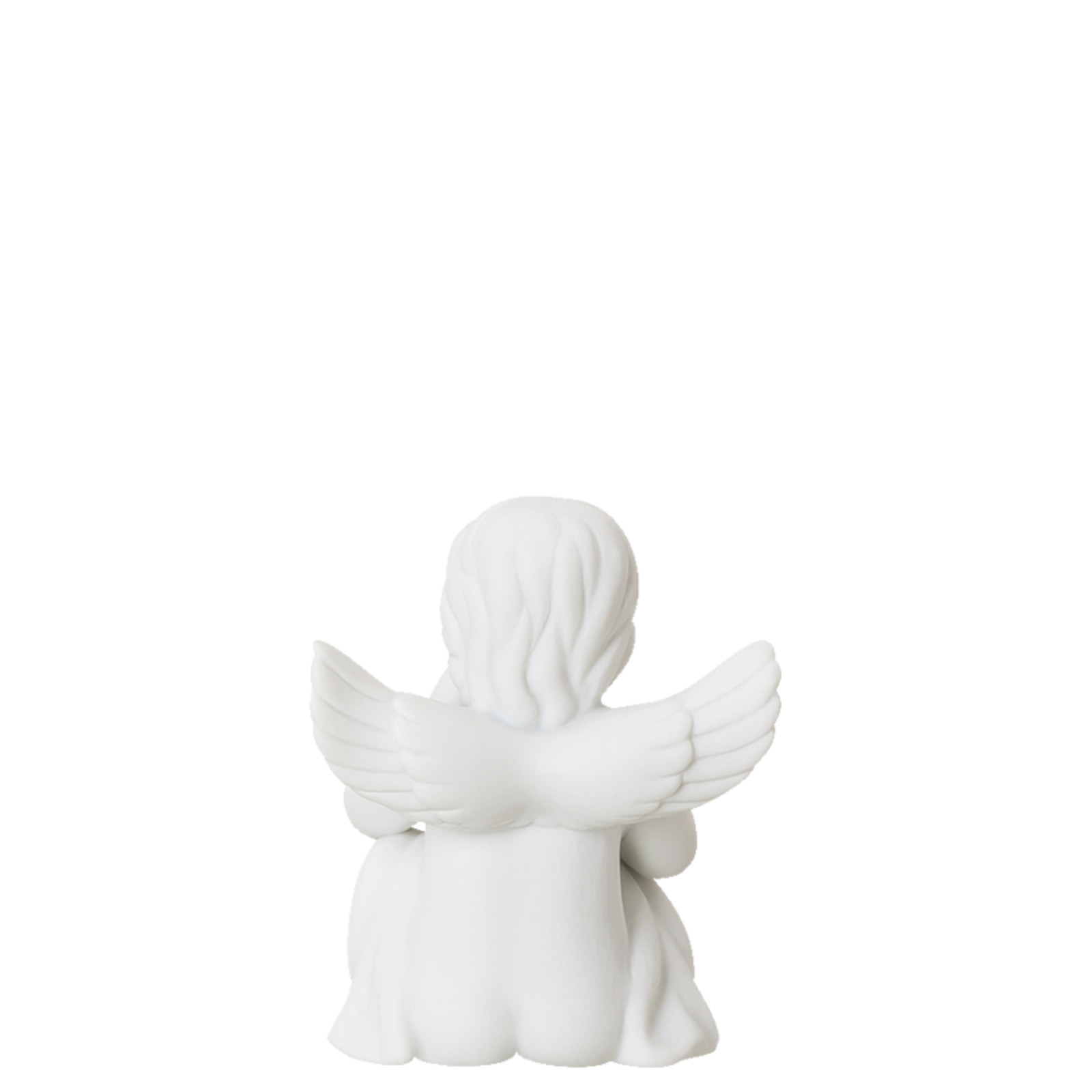 Anioł mały z filiżanką