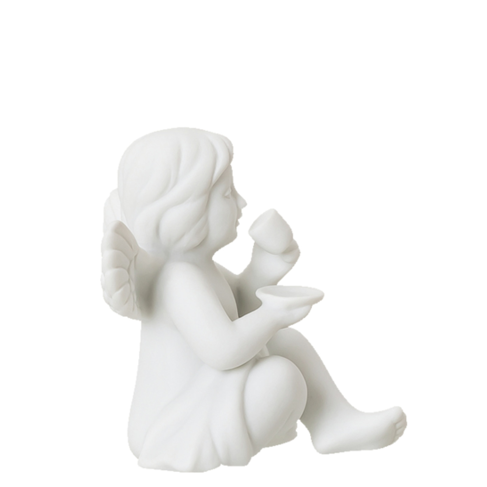 Anioł duży z filiżanką