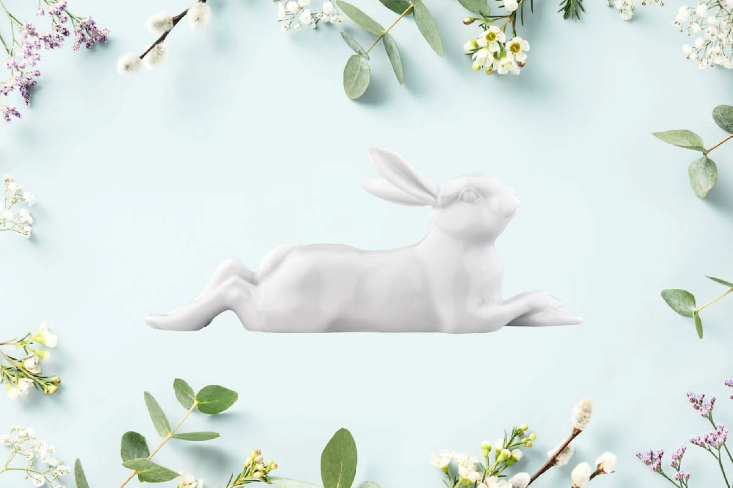 Zając Henri - porcelanowa figurka Furstenberg