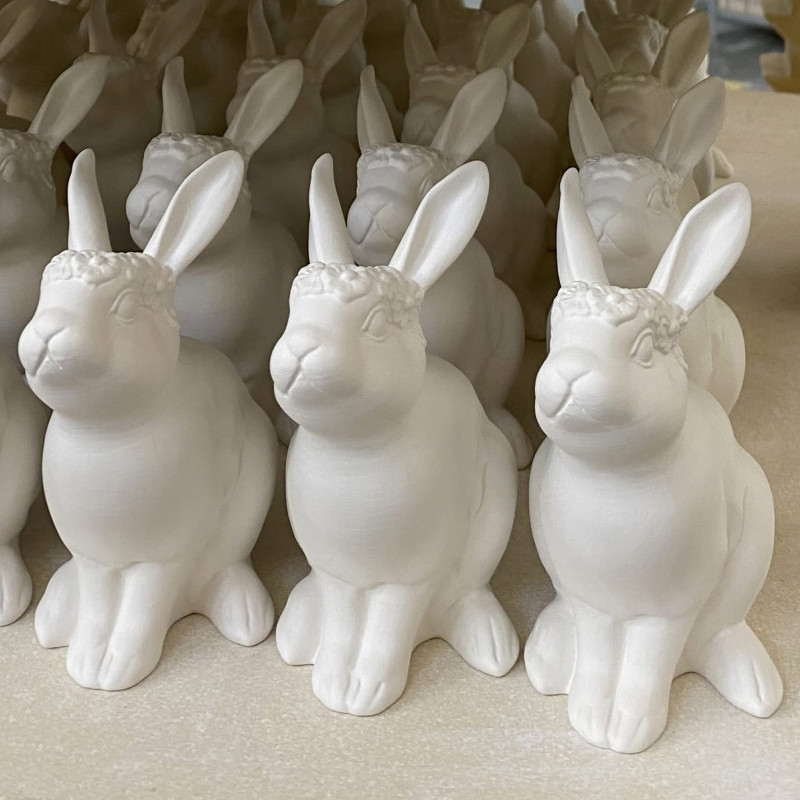 Zając Flora - porcelanowa figurka Furstenberg