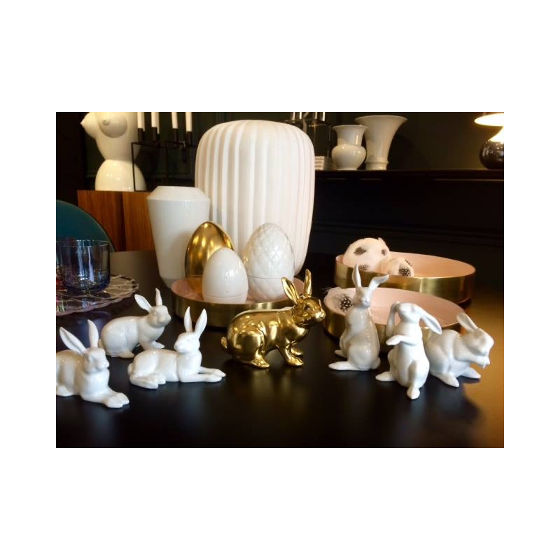 Zając Fidelio duży - porcelanowa figurka Furstenberg