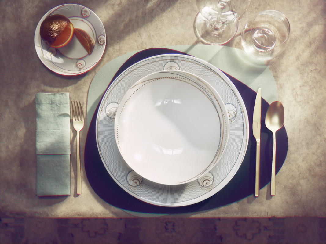 Talerz głęboki 24 cm TAC Gropius Glitch