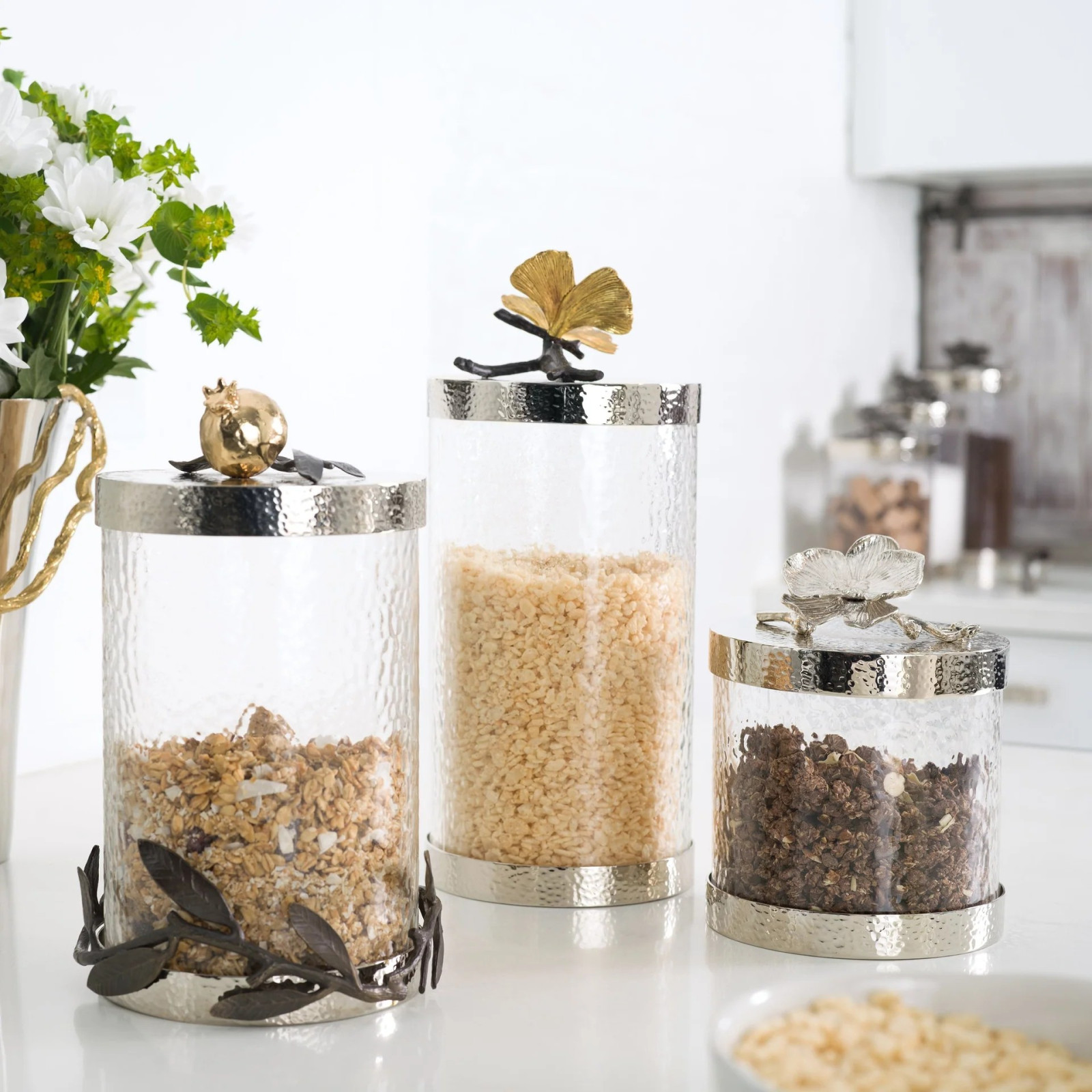 Pojemnik średni Butterfly Ginko Michael Aram