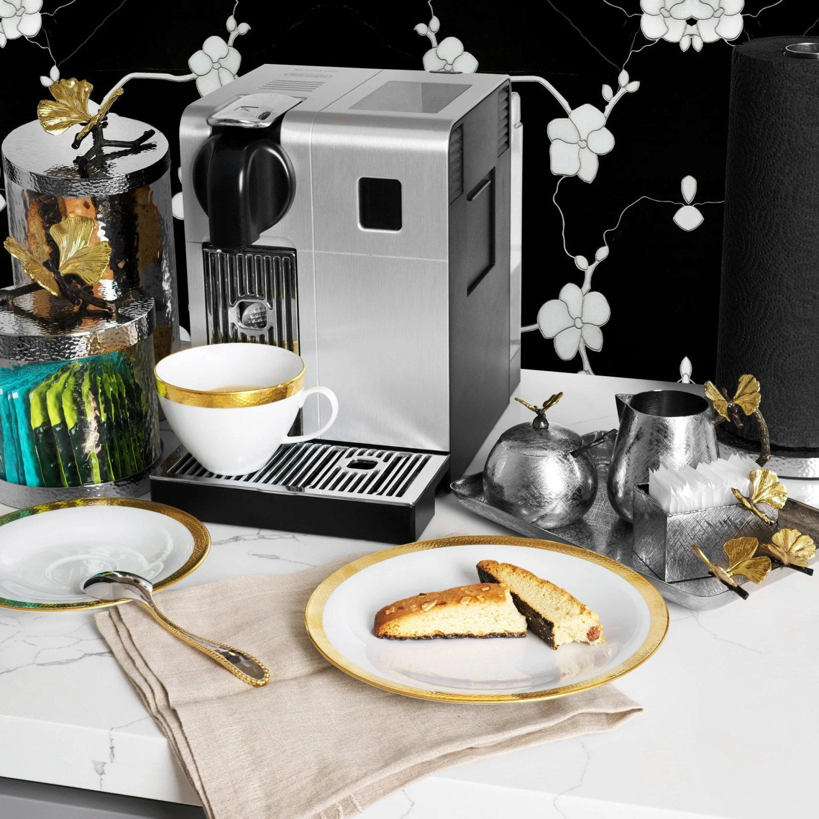 Pojemnik mały Butterfly Ginko Michael Aram