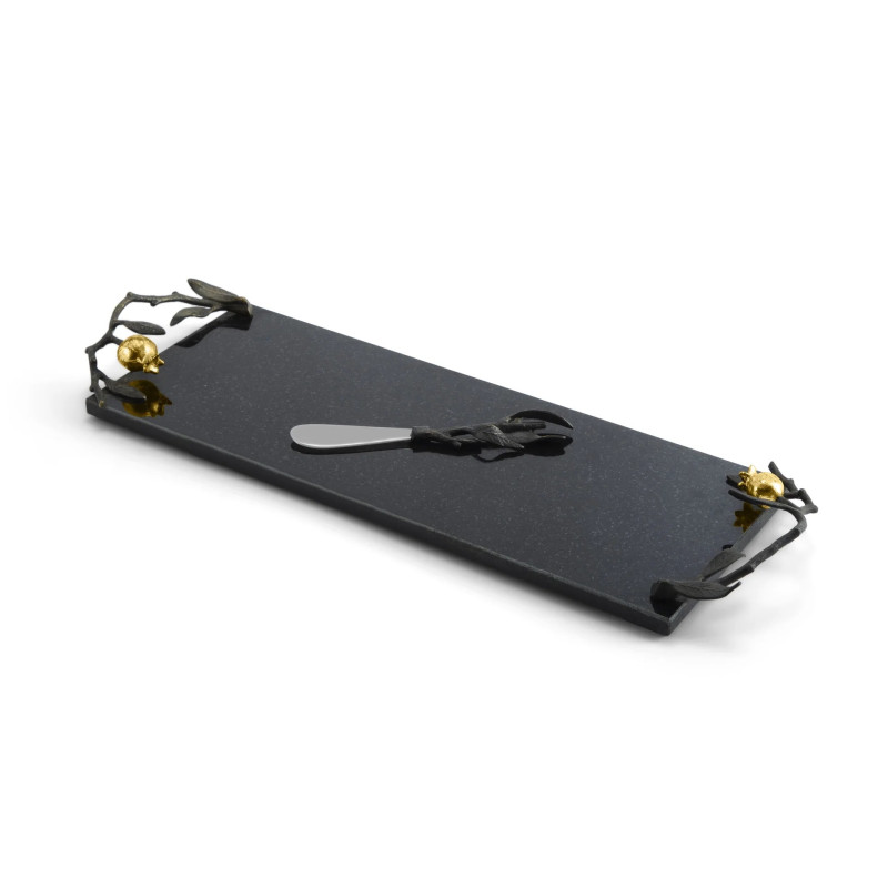 Deska do serów z nożem Pomegranate mała Michael Aram