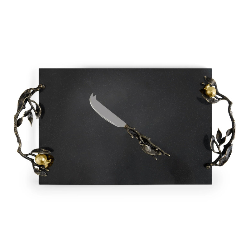 Deska do serów z nożem Pomegranate duża Michael Aram