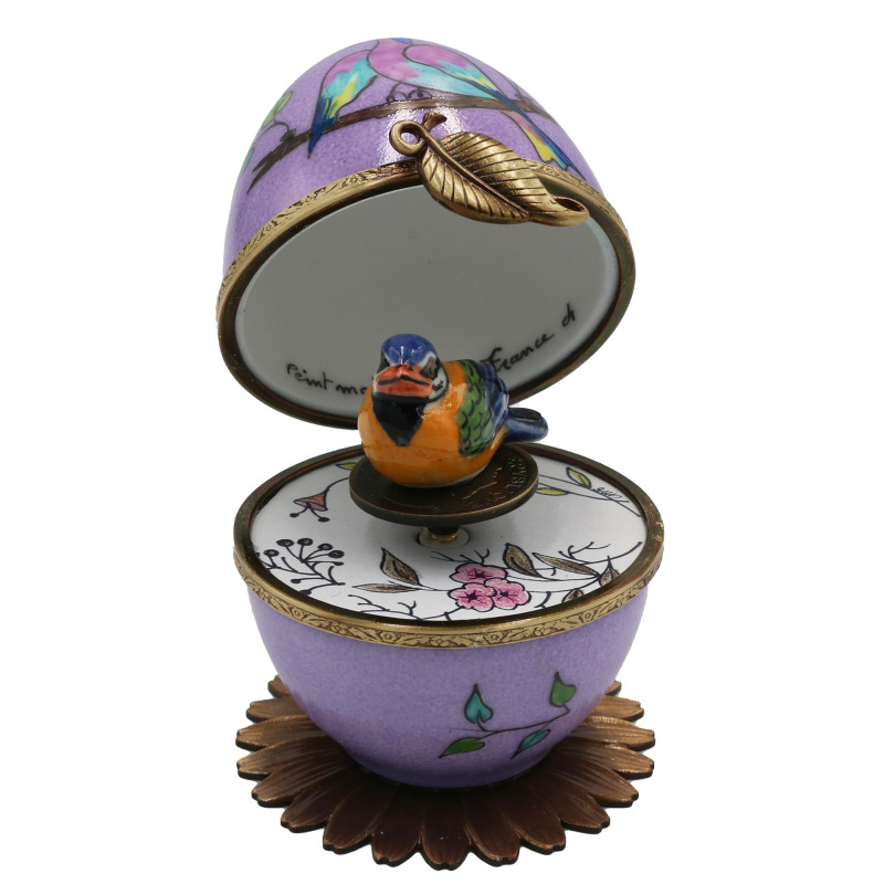 Jajko pozytywka fioletowa Ptak