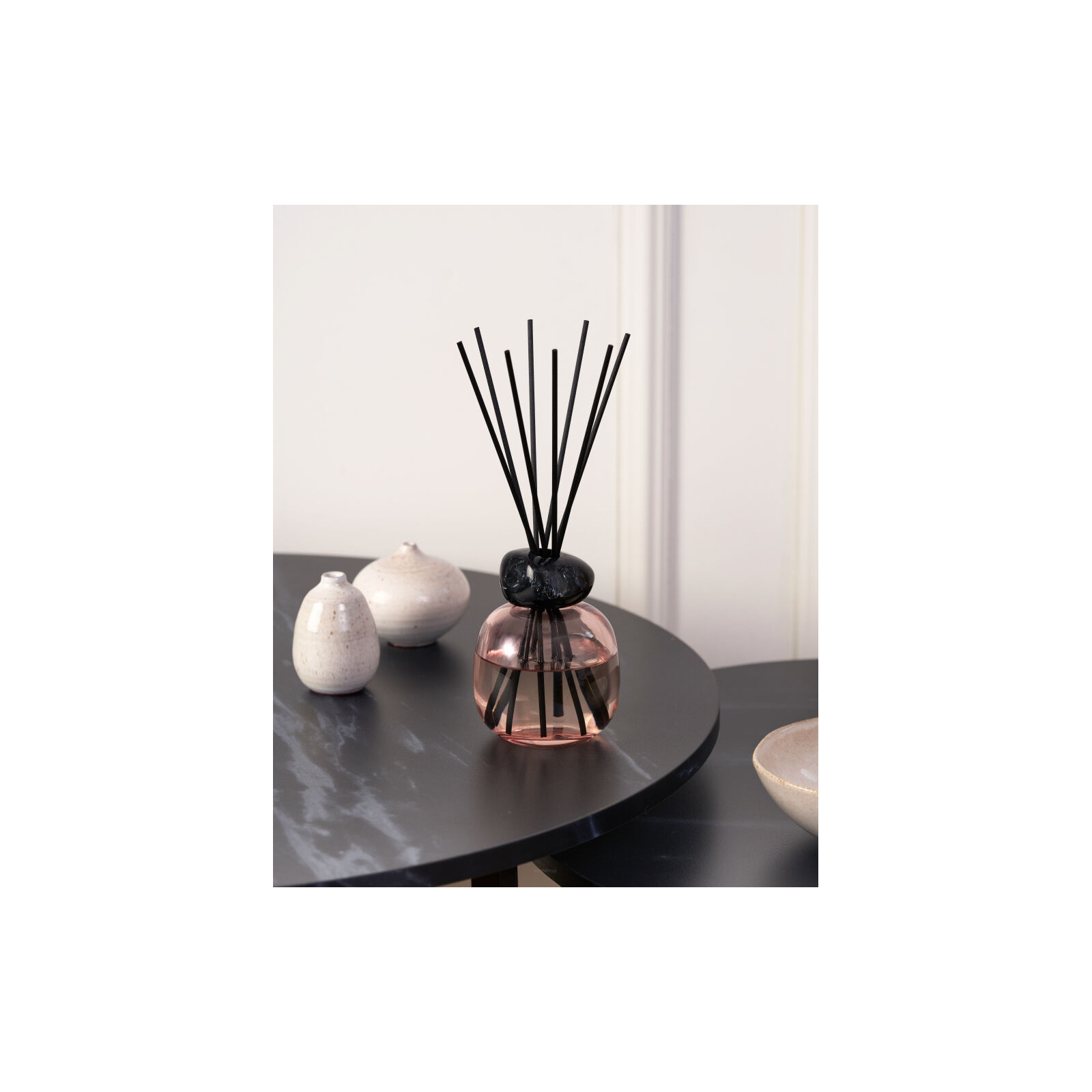 Zestaw patyczki Minerały różowo-czarne Maison Berger Paris