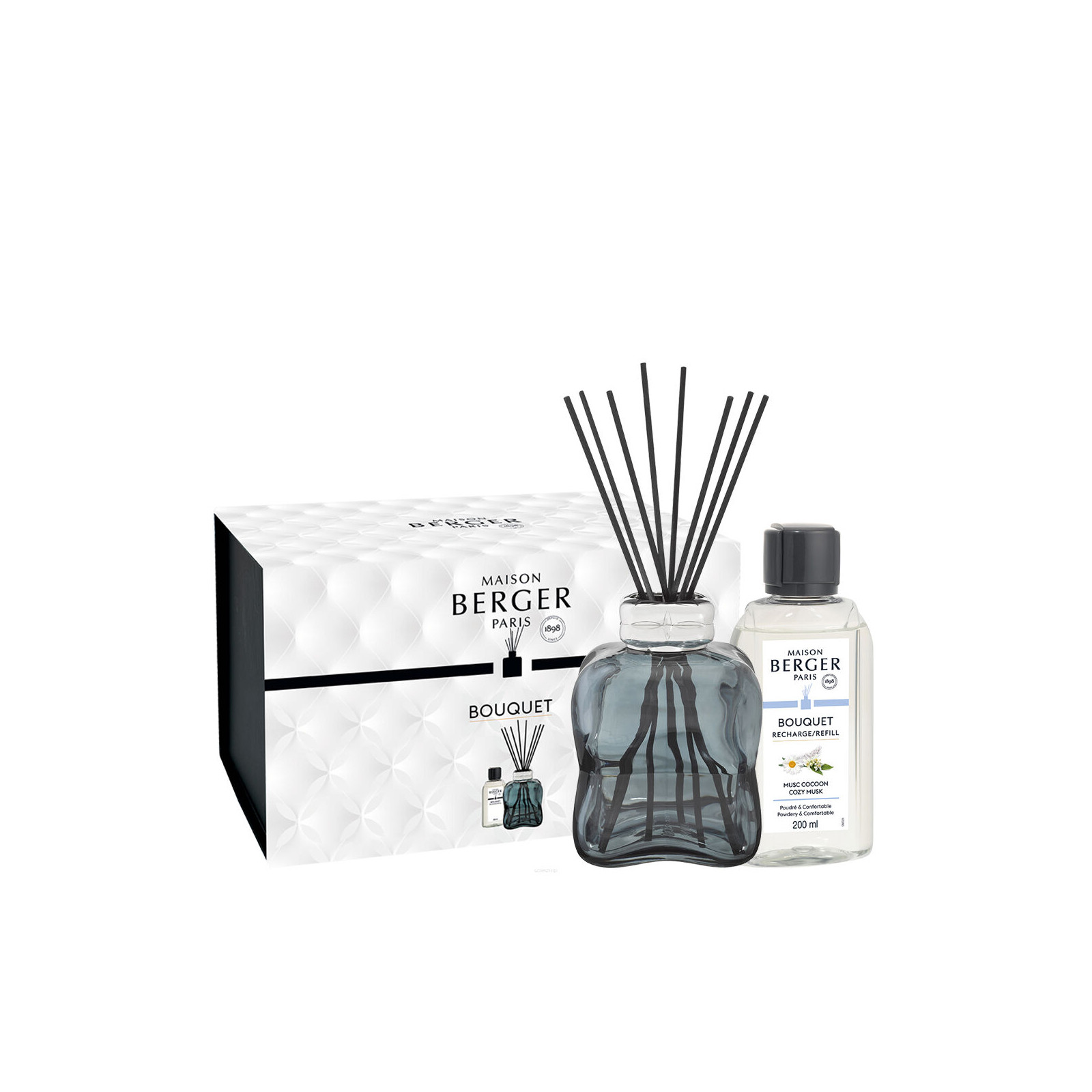 Zestaw Patyczki Cosy niebieski Maison Berger Paris