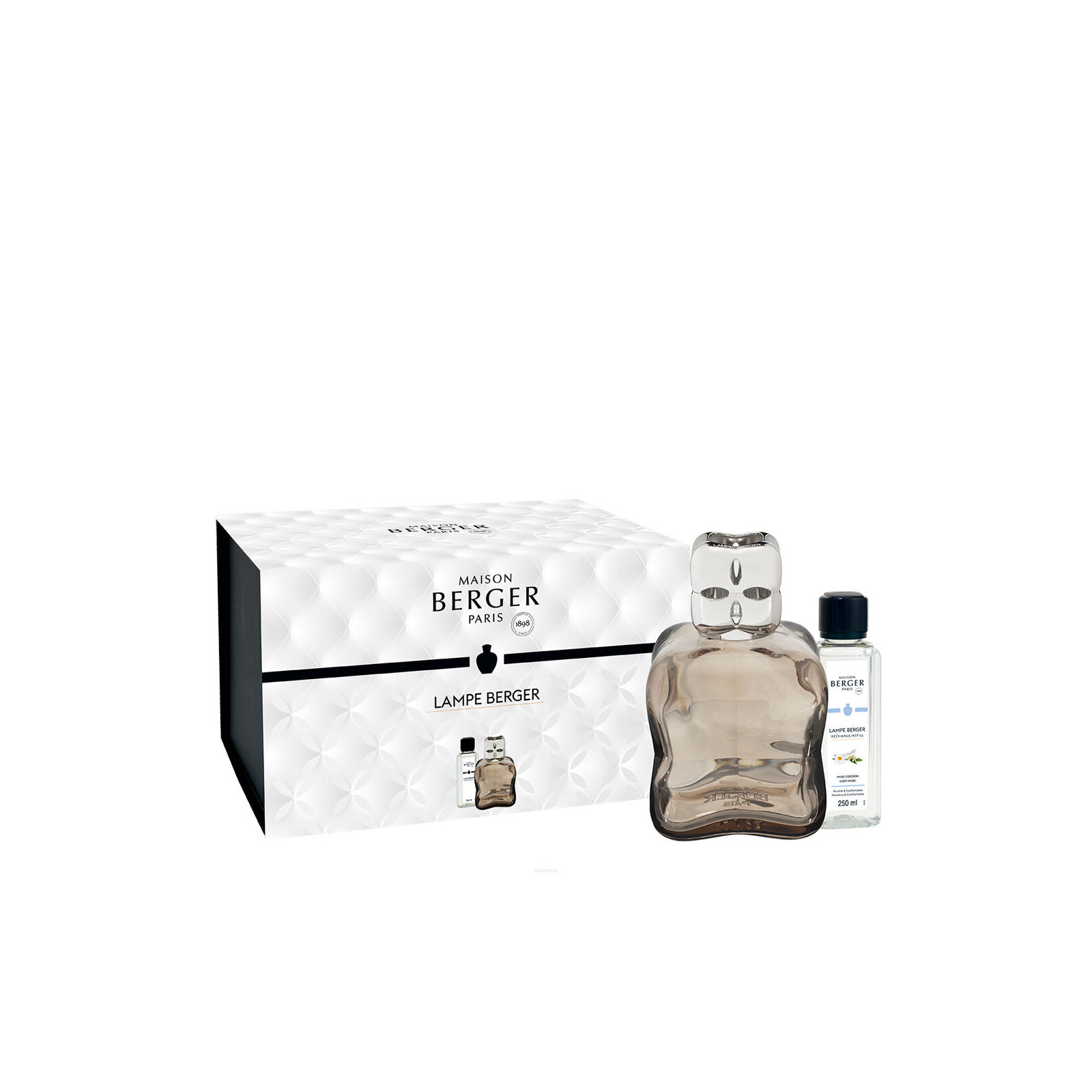 Zestaw Cosy brąz Maison Berger Paris Lampa katalityczna