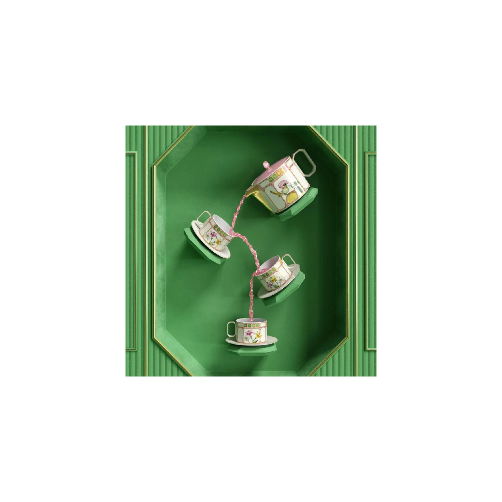 Dzbanek do herbaty (dla 2 osób) IDYLLIA Marshmallow