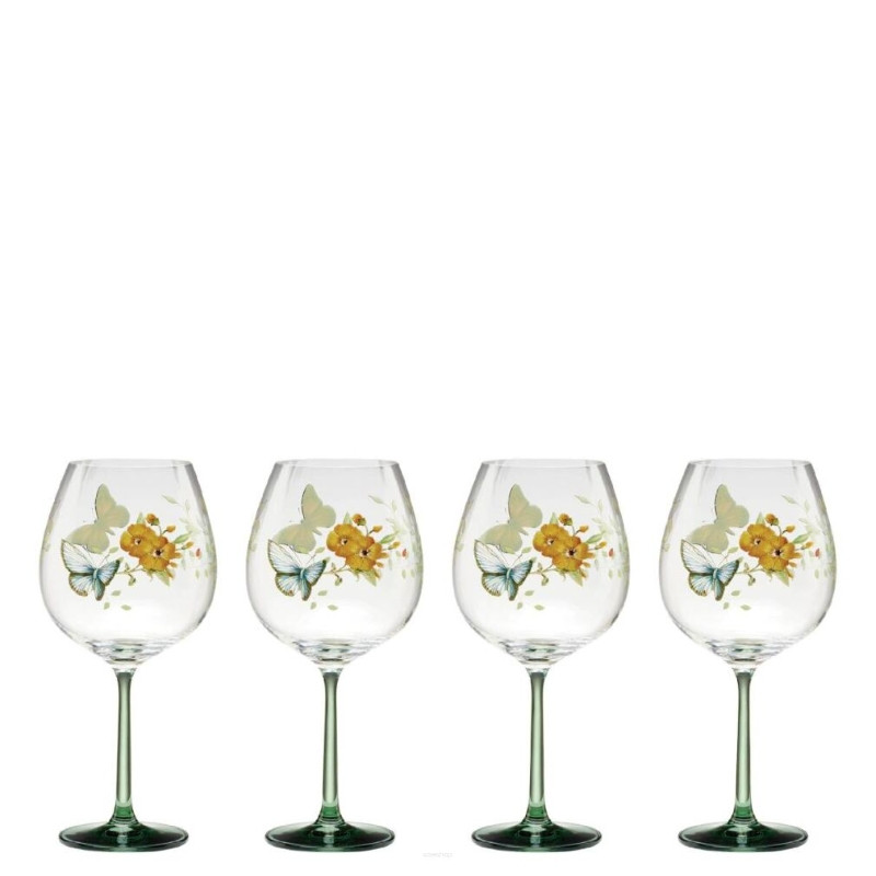 Lenox Butterfly Meadow Zestaw 4 kieliszków do wina
