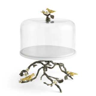 Tortownica z kloszem Lovebirds Michael Aram