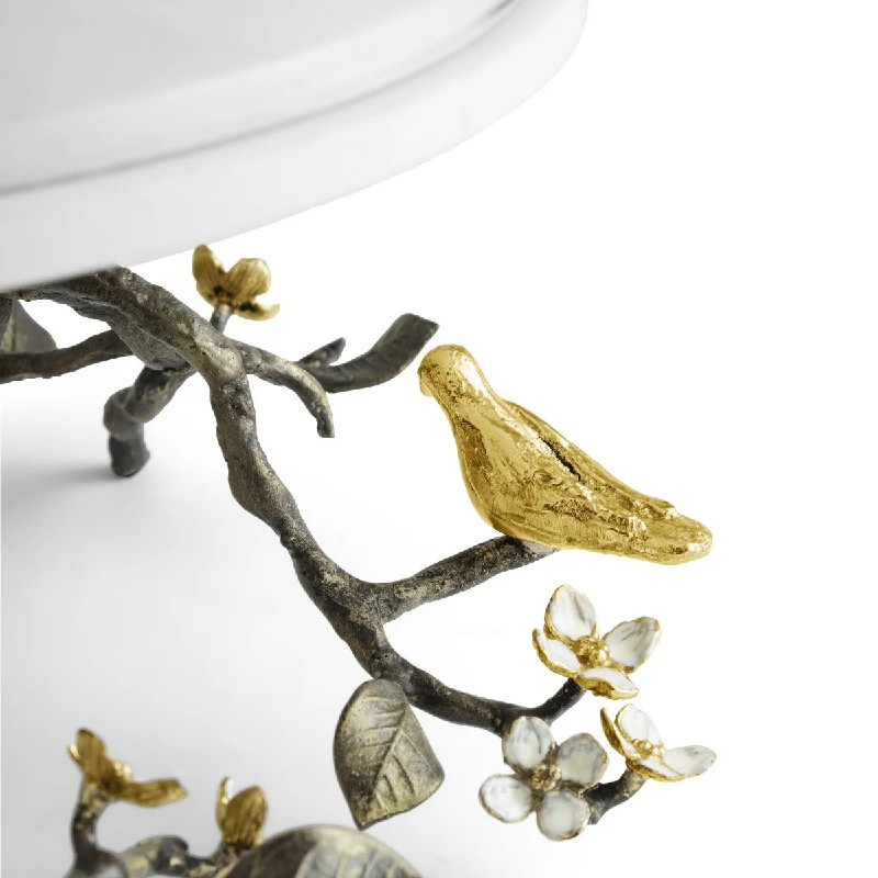 Tortownica z kloszem Lovebirds Michael Aram