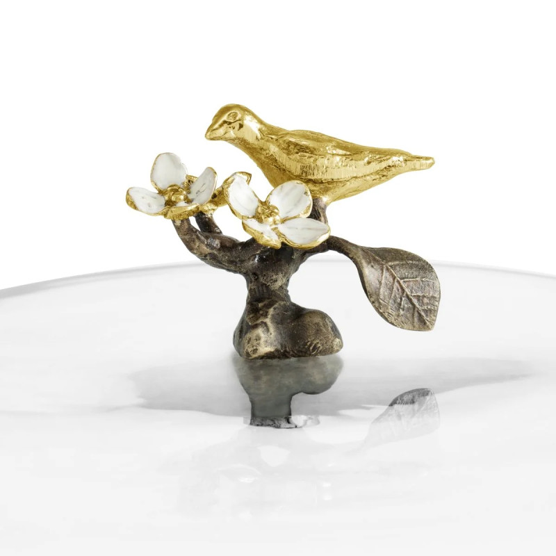 Tortownica z kloszem Lovebirds Michael Aram