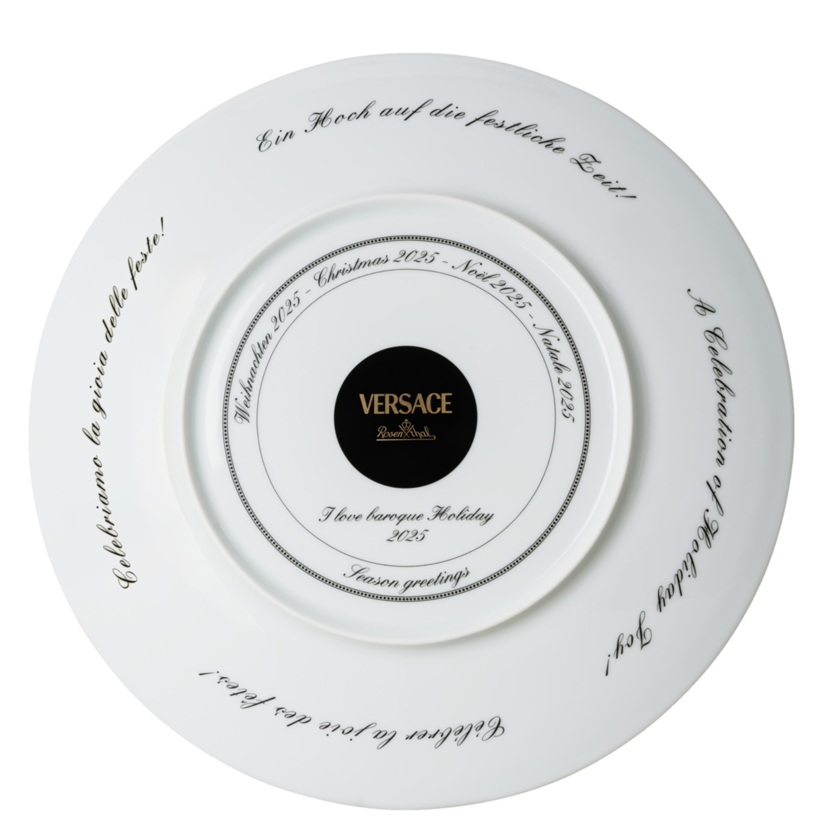 Podtalerz 33 cm Versace Christmas I Love Baroque