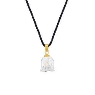 Zawieszka Konwalie złota Lalique