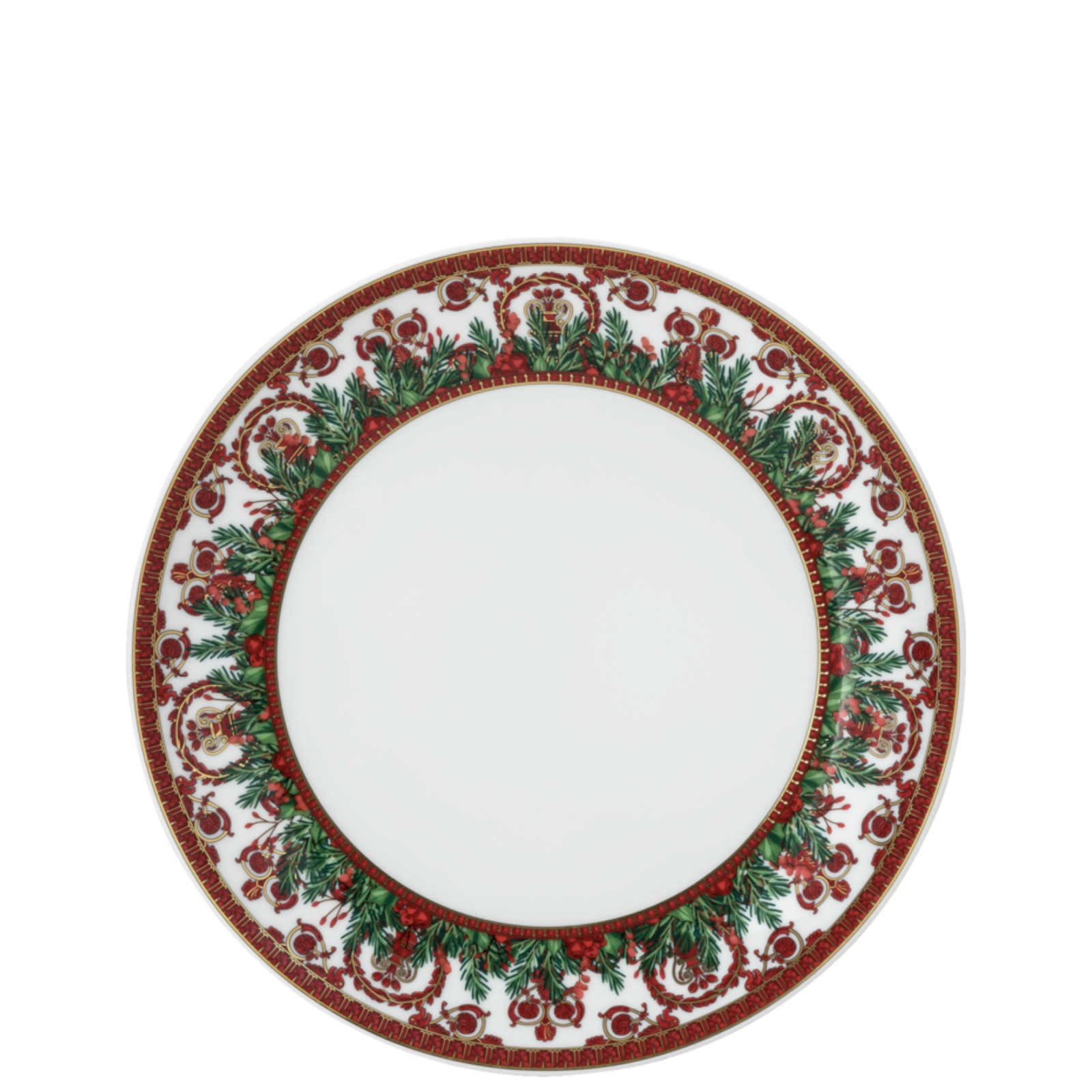 Talerz 21 cm Versace Christmas I Love Baroque