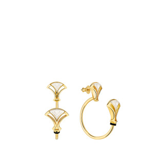 Kolczyki Larcade złote Lalique