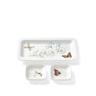 Lenox Butterfly Meadow Zestaw do Sushi 3 cz.