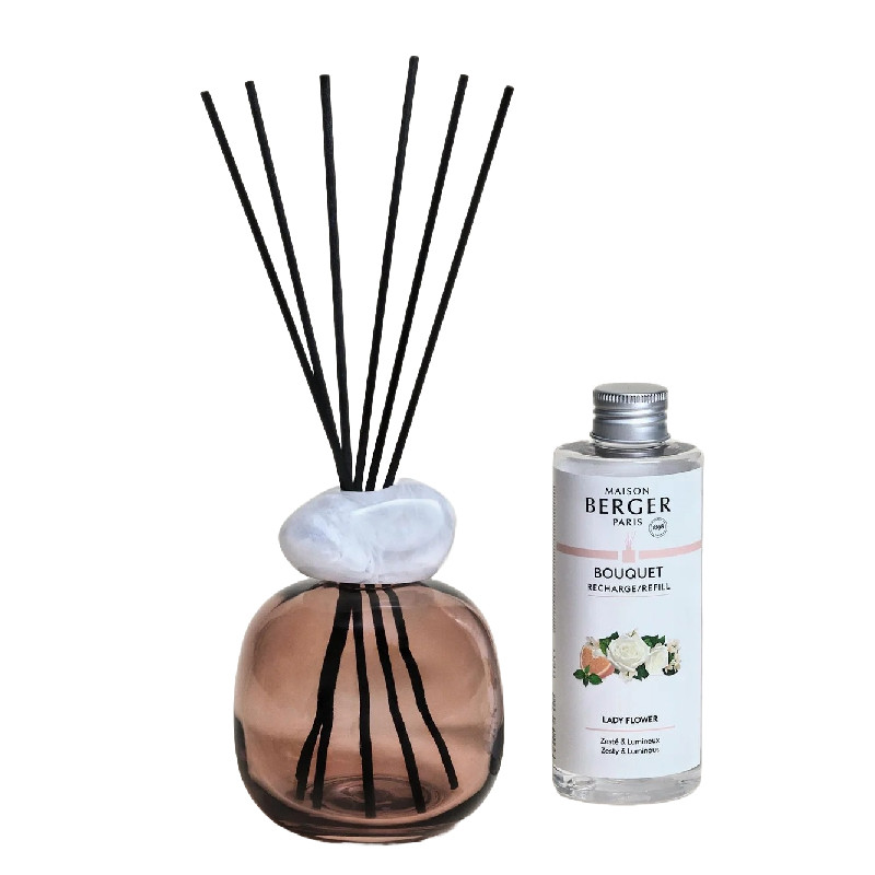 Zestaw patyczki Minerały śliwkowo-białe Maison Berger Paris