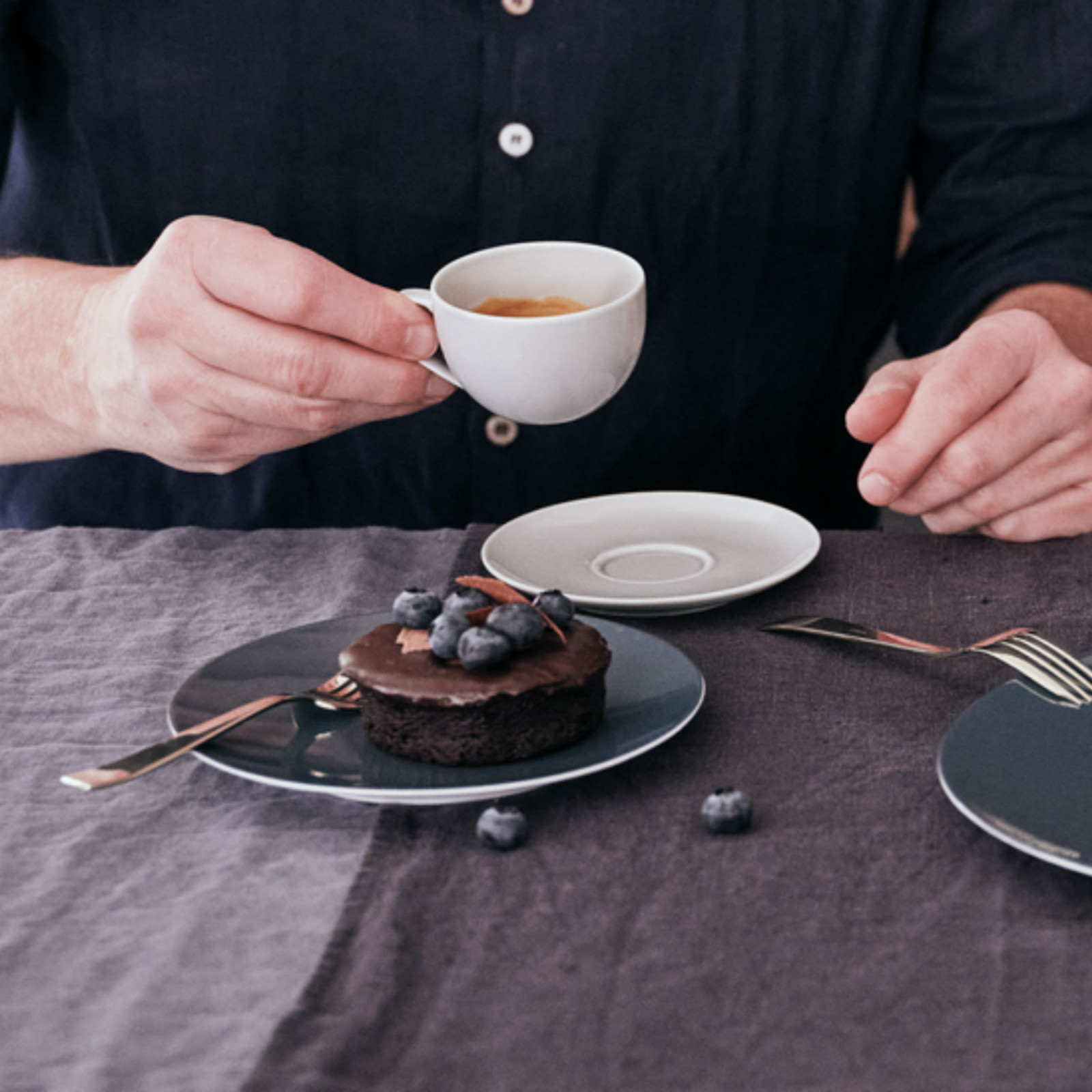 Filiżanka do espresso TAC Sensual Gentle Grey