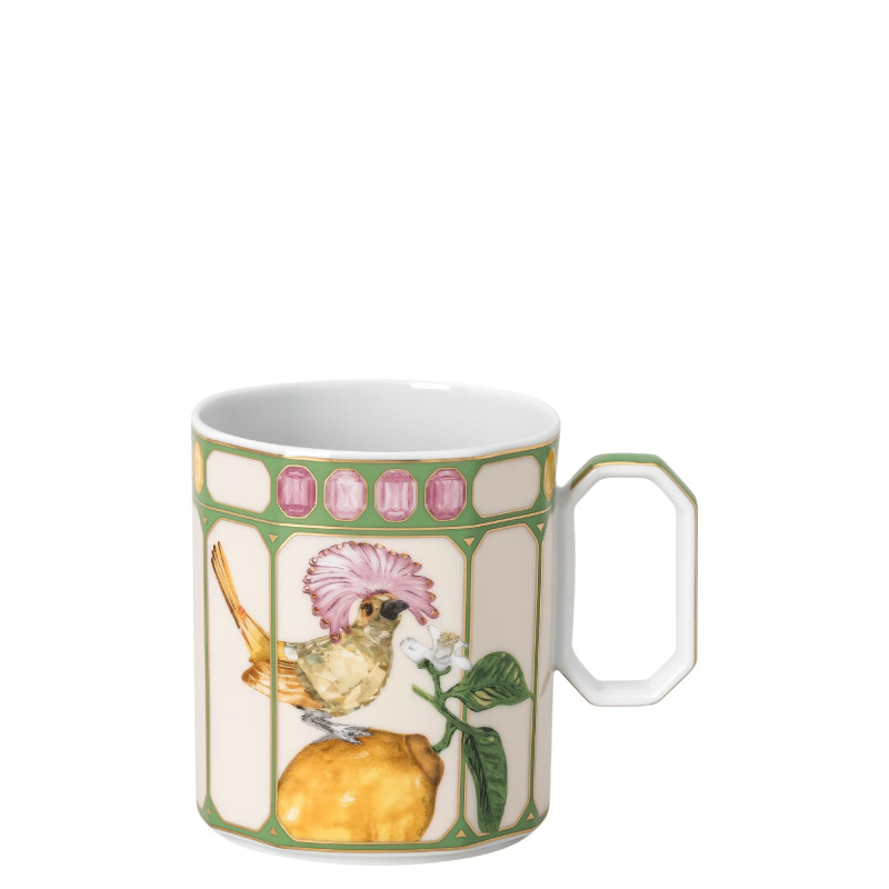 Kubek z przykrywką IDYLLIA Flycatcher green