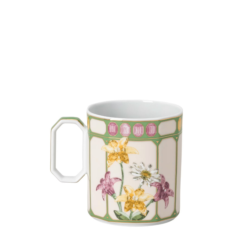 Kubek z przykrywką IDYLLIA Flycatcher green