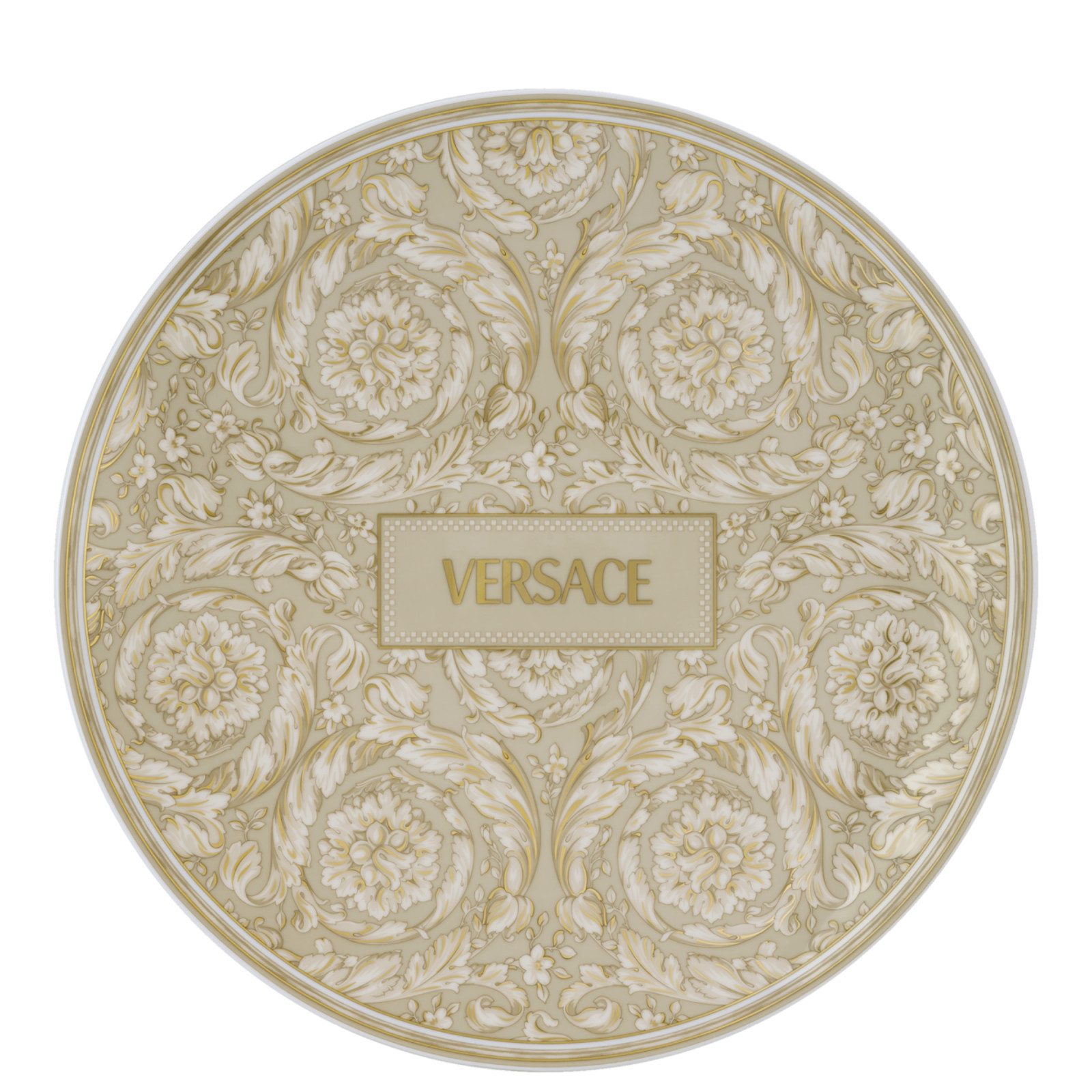 Podtalerz 33 cm Versace Barocco Beige