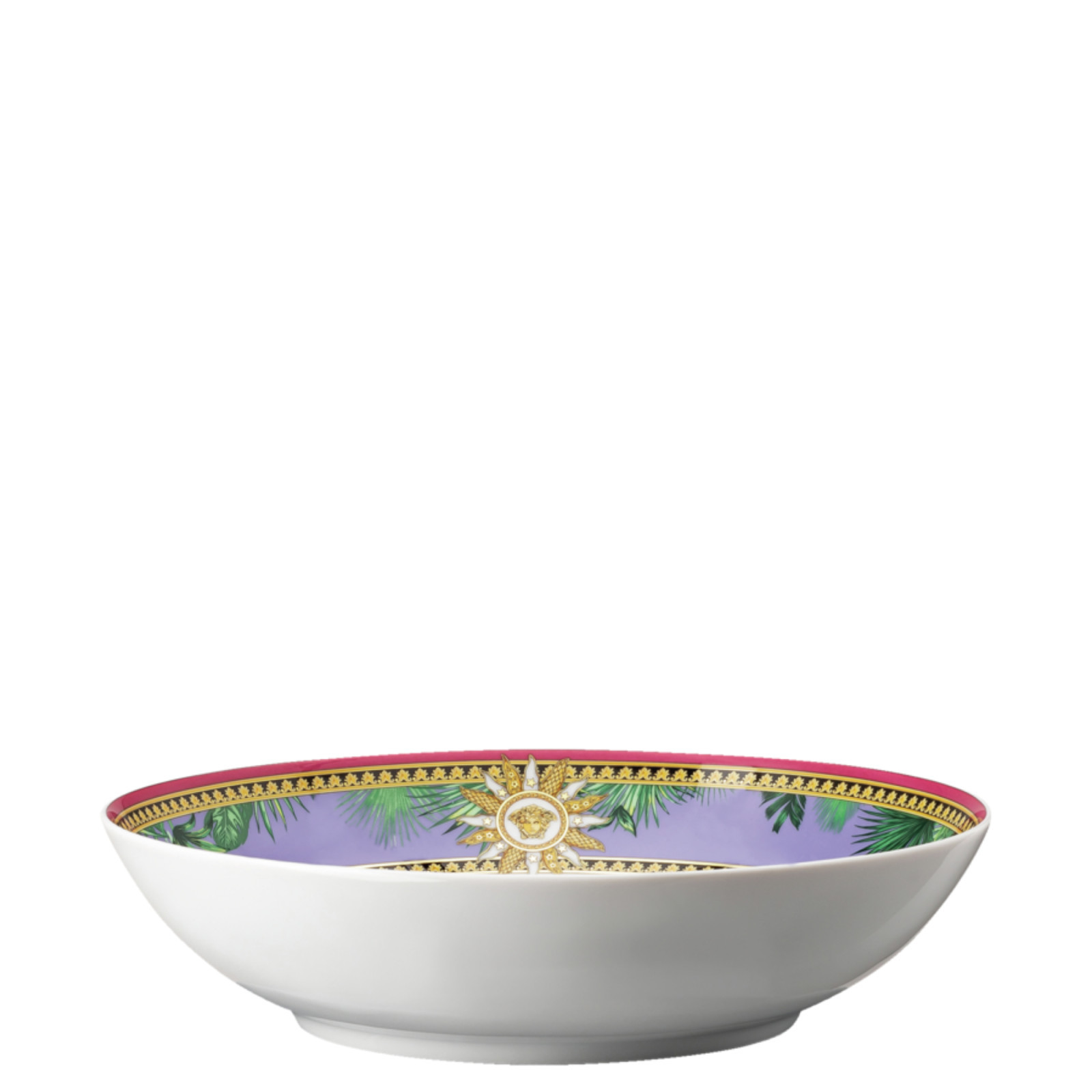 Talerz 22 cm głęboki Versace Jungle Animalier