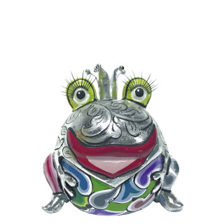 Figurka żaba Marvin Silver Tom's Drag