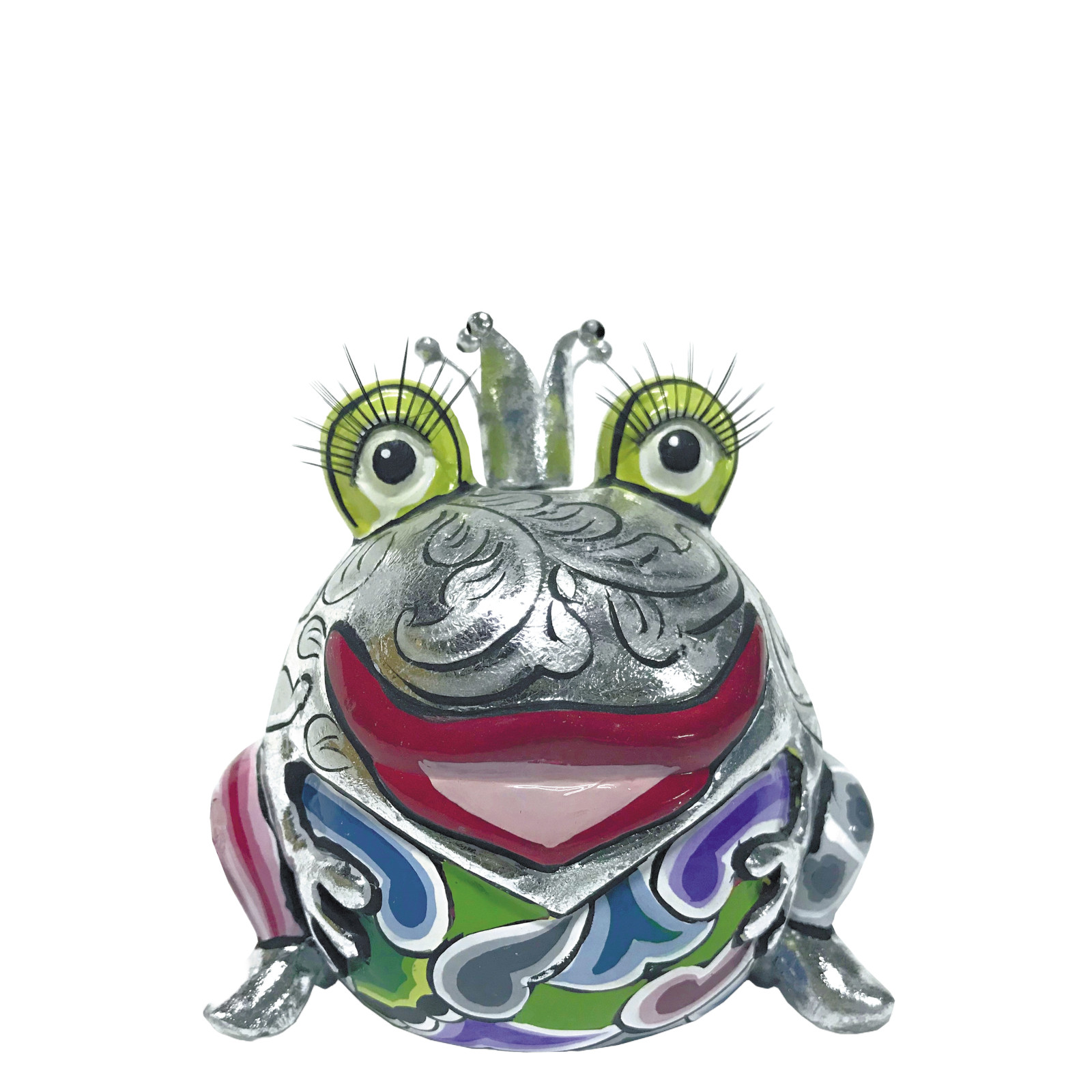 Figurka żaba Marvin Silver Tom's Drag