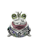 Figurka żaba Marvin White Tom's Drag