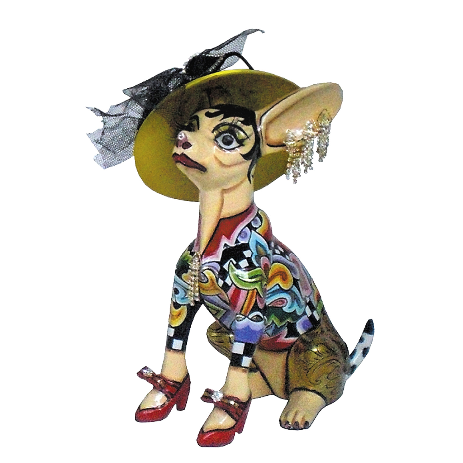 Figurka pies Frida siedząca (M) Tom's Drag