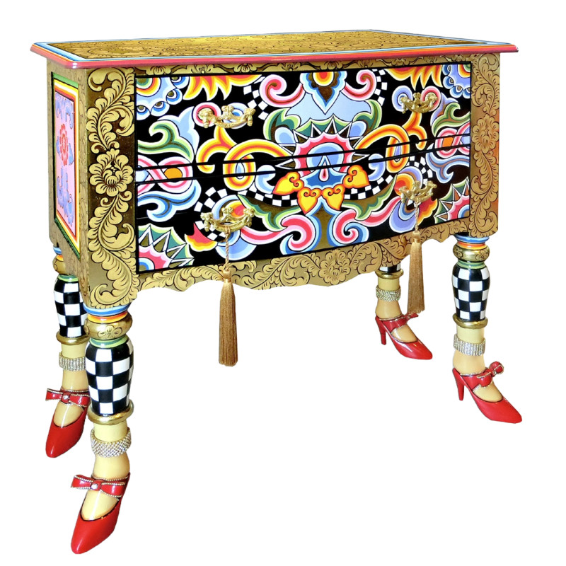 Komoda Versailles(L) GOLD Tom's Drag