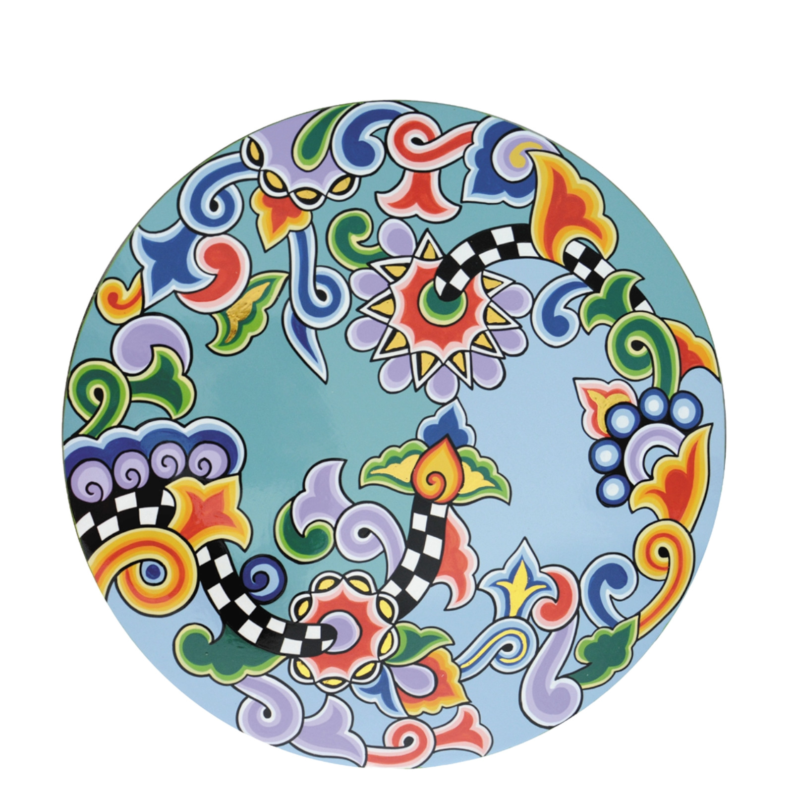 Szafka okrągła 3 szuflady turkus Tom's Drag