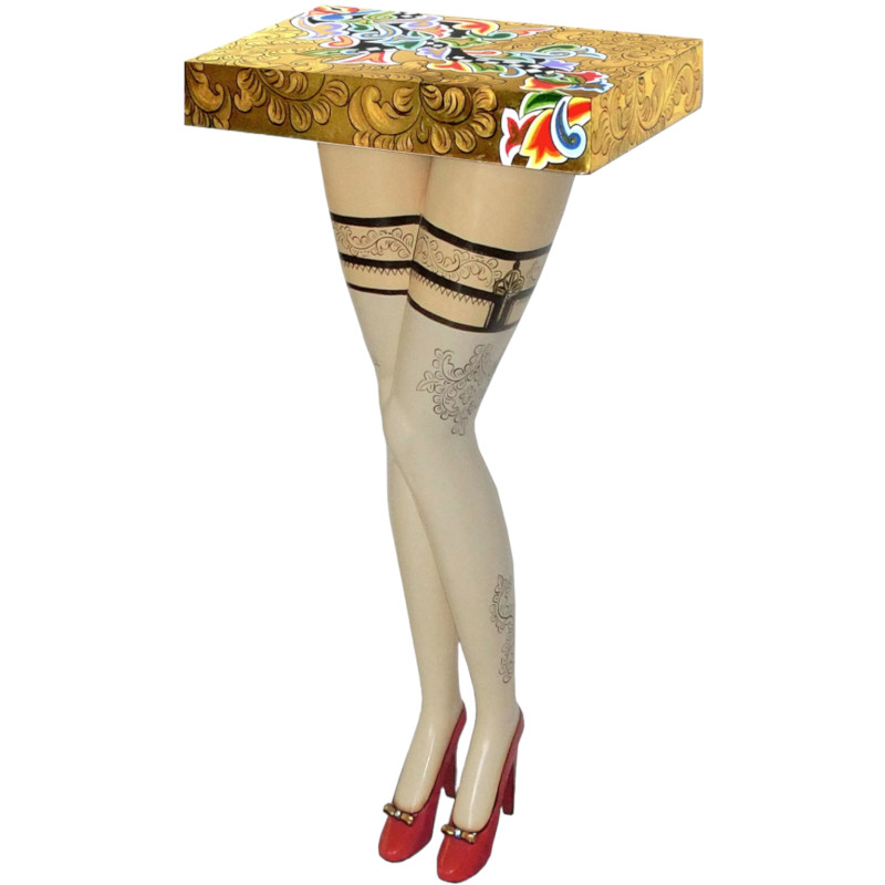 Konsola Ladys Legs GOLD Tom's Drag