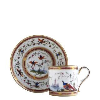 Bernardaud Filiżanka „Paysage aux oiseaux”