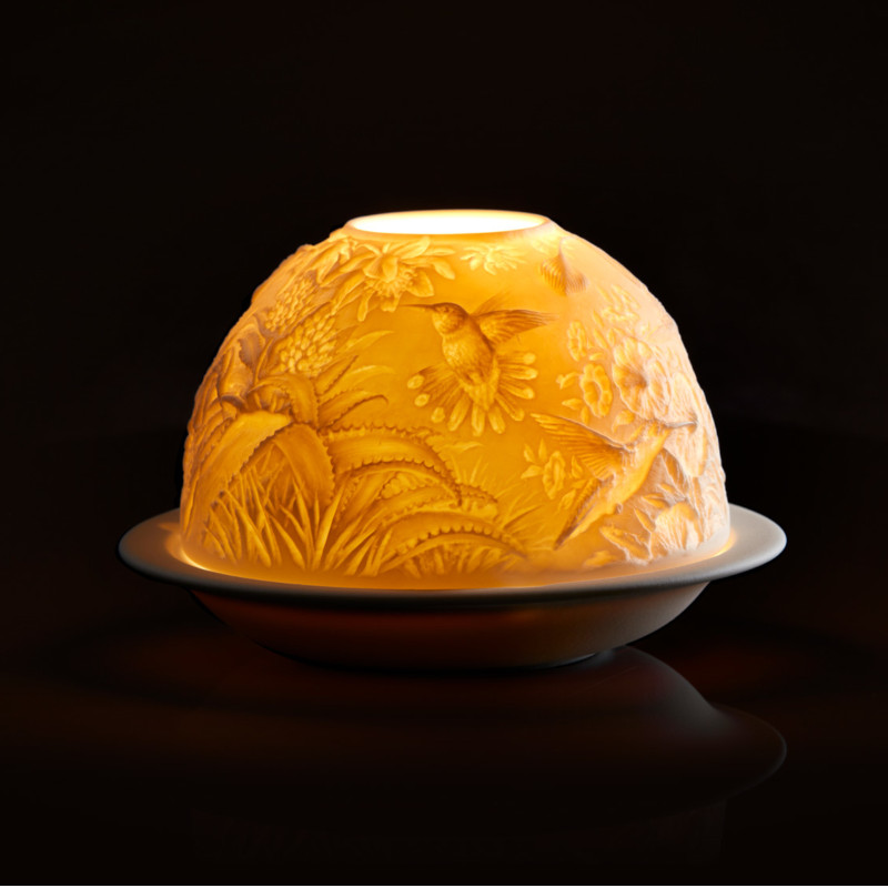 Bernardaud Świecznik Kolibry