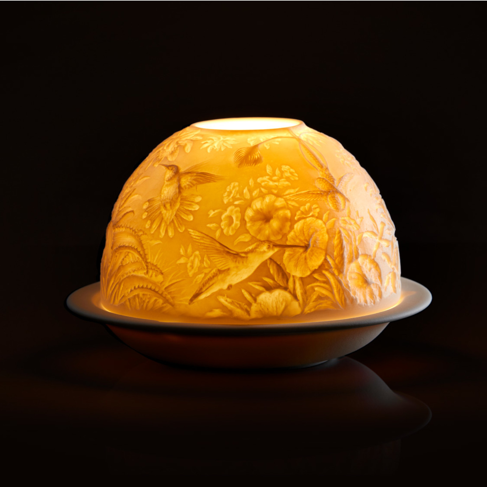 Bernardaud Świecznik Kolibry