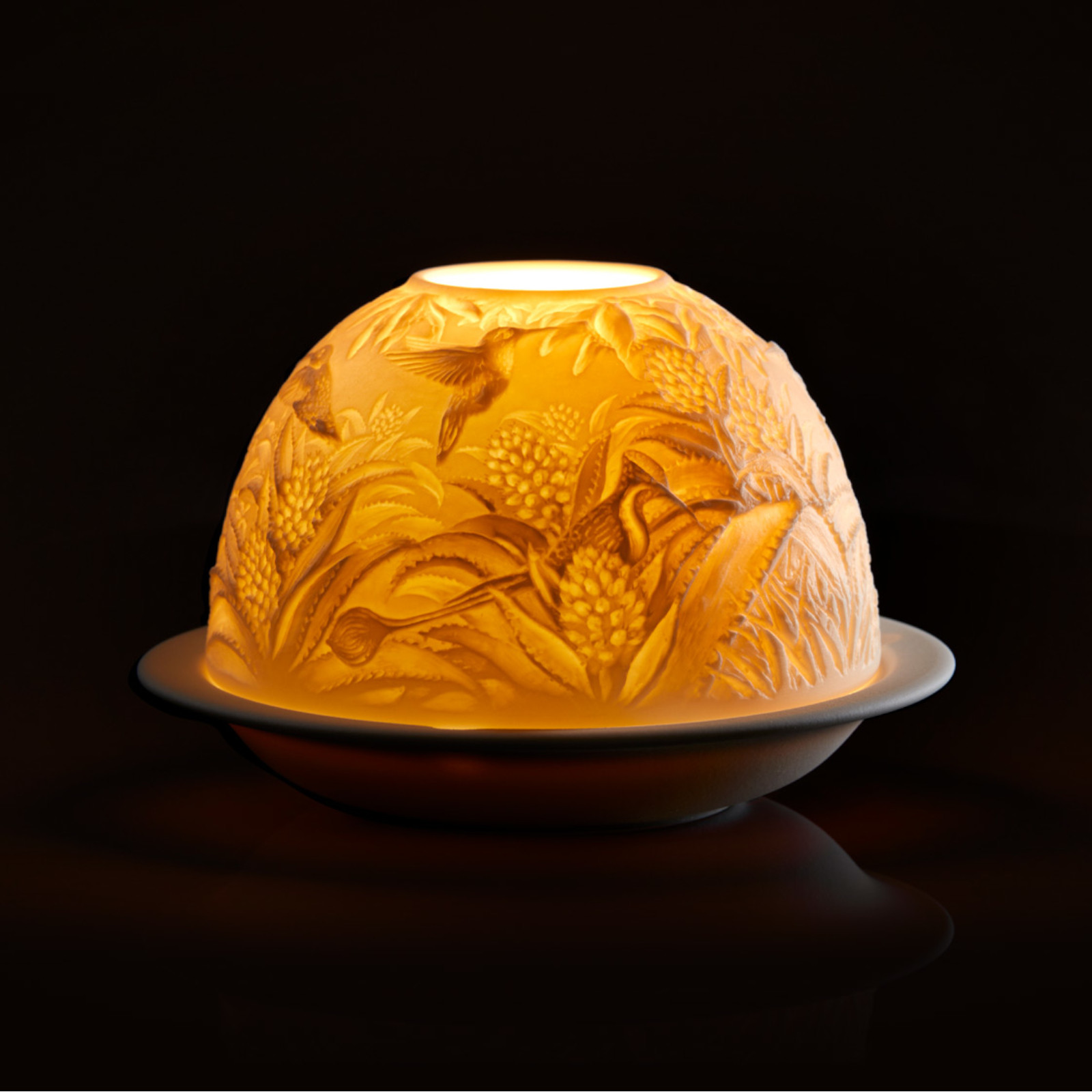 Bernardaud Świecznik Kolibry