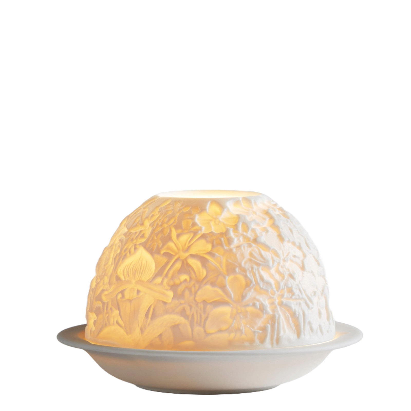 Bernardaud  Świecznik Orchidea