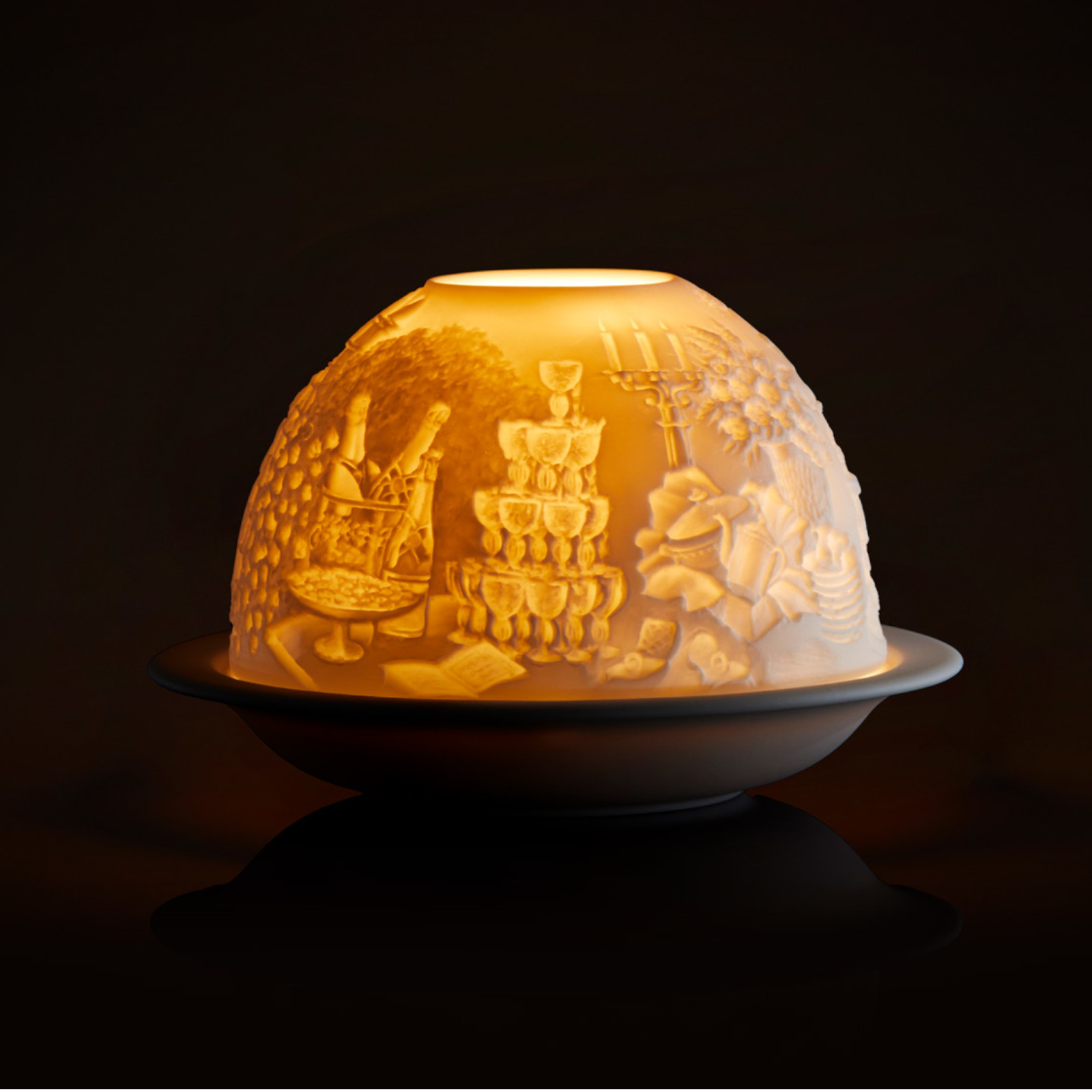 Bernardaud Świecznik Ślub