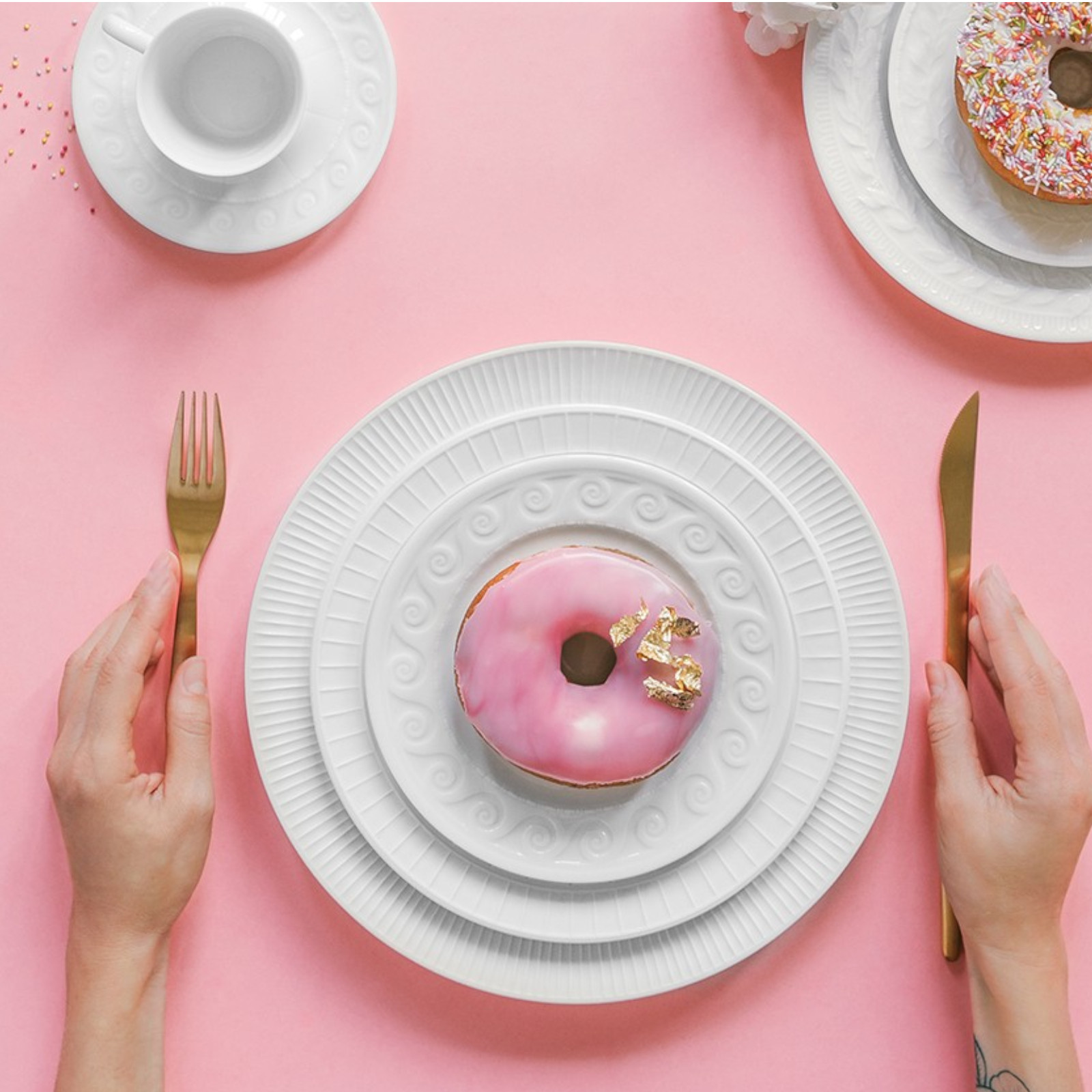 Bernardaud Mlecznik Louvre