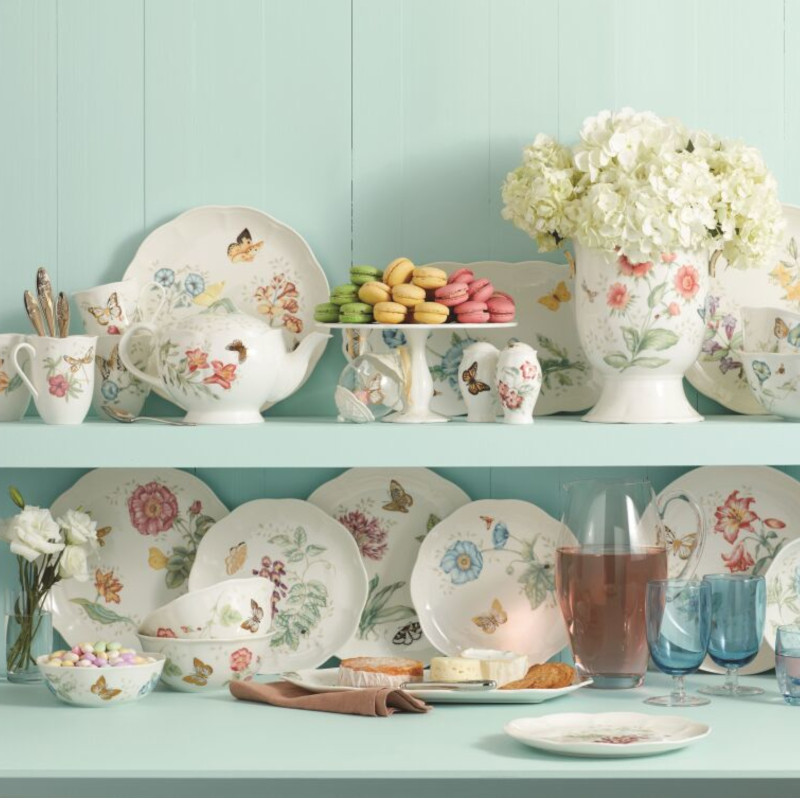 Lenox Butterfly Meadow Filiżanka różowa