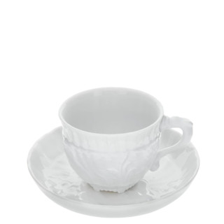 Meissen Filiżanka espresso Łabędź biały