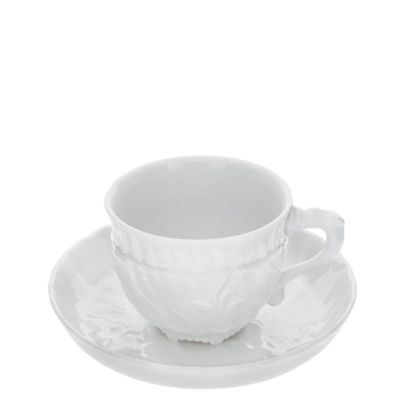 Meissen Filiżanka espresso Łabędź biały