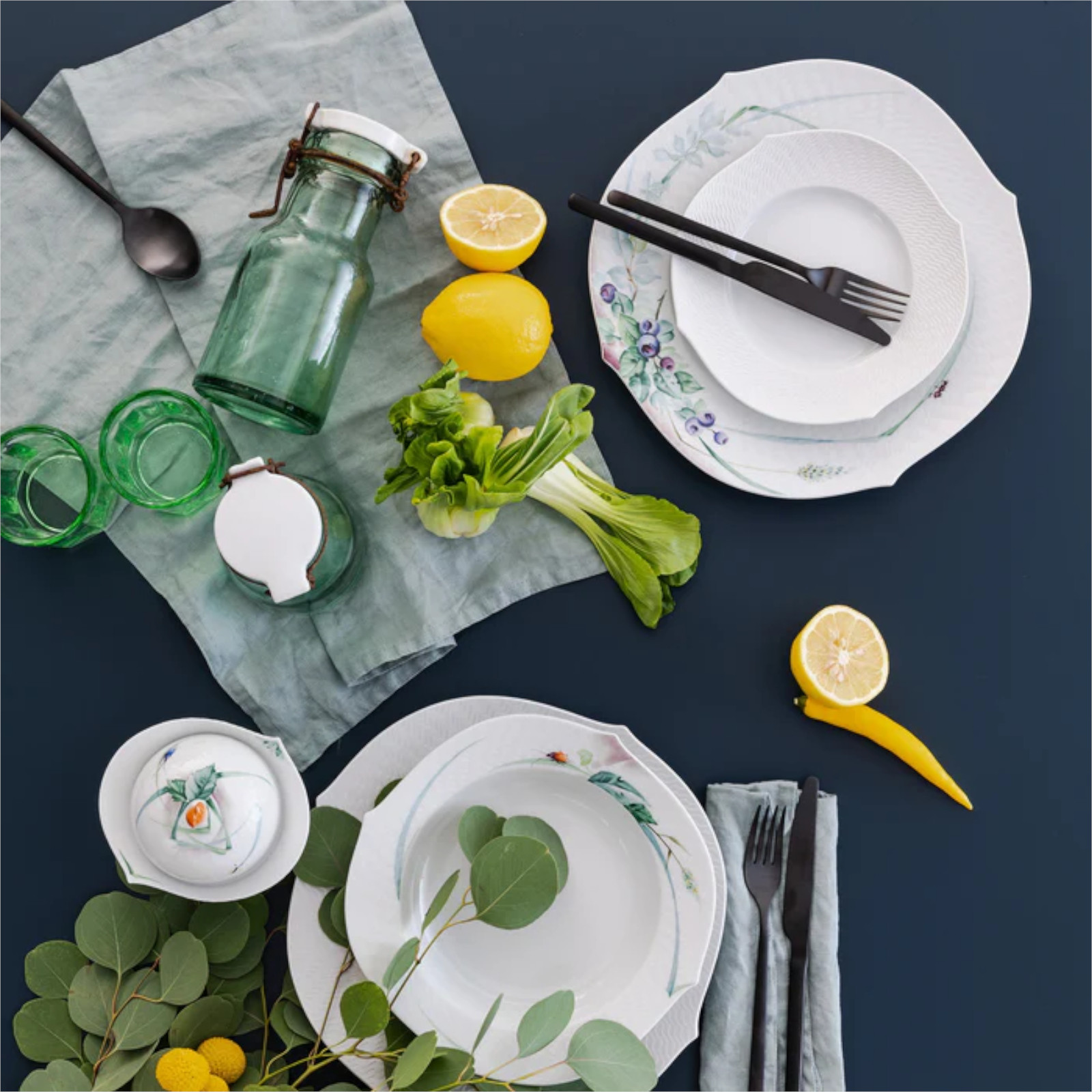 Meissen Cukiernica Fala Owady