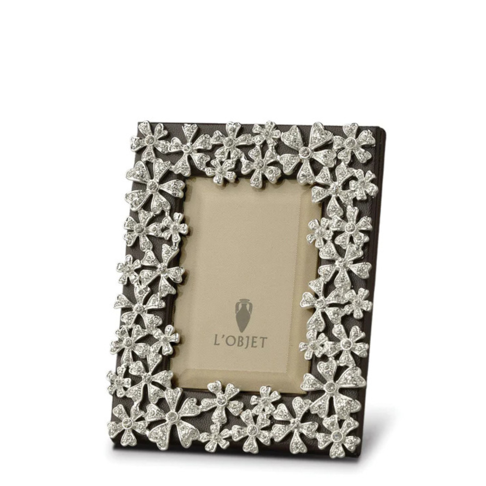 Ramka Girlanda platynowa 5x8cm L Objet